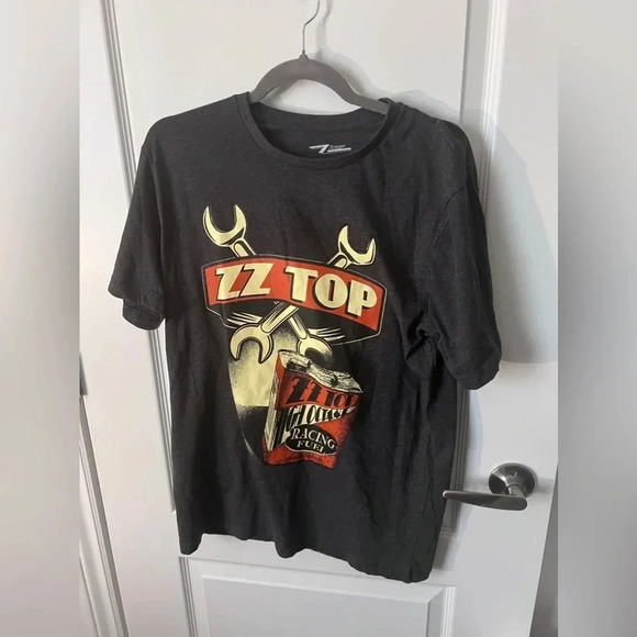 Official Merch | ZZ Top "High Octane Racing Fuel" Band Tee | Size M - Picture 2 of 5